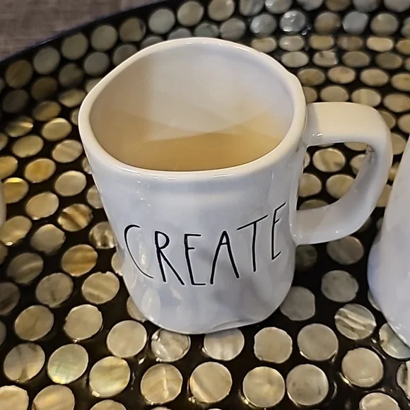 RAE DUNN Coffee Mugs Set Of 4 - Picture 3 of 6